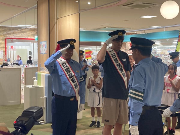 【活動報告】館林警察署「一日警察署長」