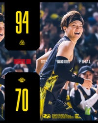 【試合結果】11月12日(水) vs 茨城ロボッツ