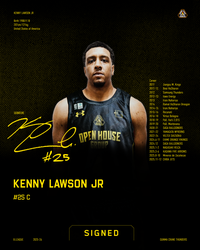 ケニー・ローソン・ジュニア選手 2025-26シーズン 選手契約(新規)合意のお知らせ