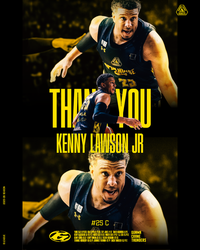 ケニー・ローソン・ジュニア選手 退団のお知らせ