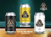 CHROA×群馬クレインサンダーズ コラボラベル缶ビール発売！